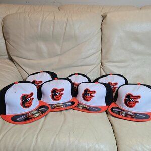 New Era Baltimore Orioles Road Authentic On-Field 59FIFTY Fitted Hat All Sizes S
